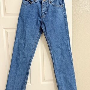 Lee Men's Straight Blue Jeans
